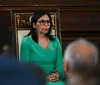 Delcy Rodríguez presta juramento como presidente interina