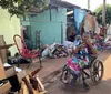 Chuva inunda casas e famílias perdem tudo no Novo Amparo