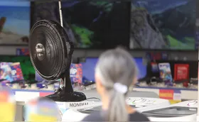 Calor eleva em 40% vendas de ventiladores e ares-condicionados