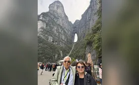 Casal de Apucarana faz tour pela China