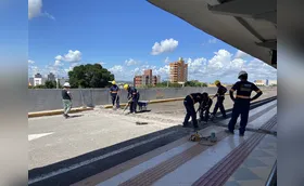 Obra interdita plataforma do Terminal Central e muda embarques