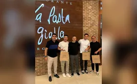 Almoço com o rei do futsal Falcão