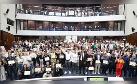 Assembleia Legislativa homenageia os atletas de elite do Paraná
