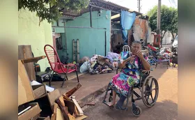 Chuva inunda casas e famílias perdem tudo no Novo Amparo