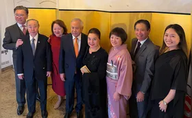 Comemoração dos 66 anos do Imperador do Japão