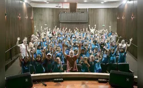 Escolas municipais assistem a filme sobre o Parque Arthur Thomas