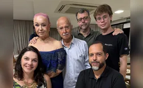 Leila Thanes celebrando a vida