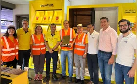 Lideranças da Fecomac e Acomac fazem visita técnica a empresa