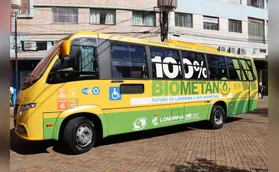 Ônibus movido a biometano começa a ser testado em Londrina