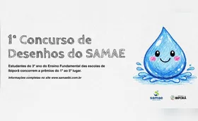 Samae lança Concurso de Desenhos em homenagem ao Dia Mundial da Água