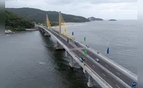 Tráfego de veículos está liberado na Ponte de Guaratuba