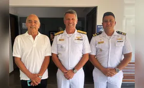 Visita do Almirante ao Iate