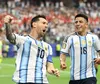 Messi resolve, Argentina vence e está no mata-mata