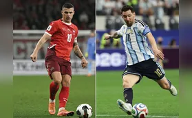 Argentina e Suíça reeditam duelo de Copa por vaga na semi
