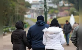 Intensa massa de ar polar derruba as temperaturas no PR