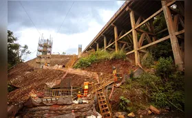 Obras avançam nova ponte sobre o Rio Ubá, na BR-153