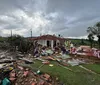 Tornado em Piraí do Sul deixa destruição na zona rural