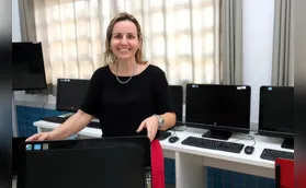 Escola Nina Gardemann ganha 35 computadores