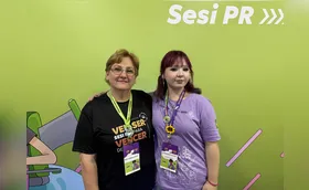 Mãe e filha: amor pela pesquisa em Feira de Iniciação Científica