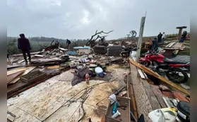 Tornado em Piraí do Sul afeta 500 pessoas