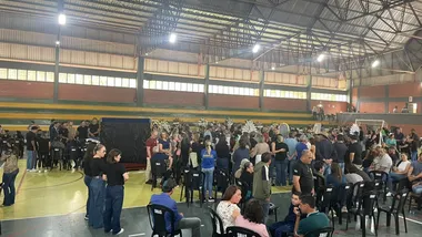 Sete pessoas foram veladas no Ginásio Municipal de Imbituva