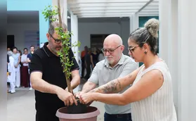 HU de Londrina realiza cerimônia em alusão ao Setembro Verde