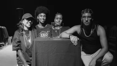 Equipe do Slam Blackout, organizadora da competição: coletivo está em atividade em Londrina desde 2024