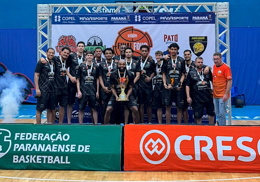 Basquete masculino de Londrina também leva o bronze