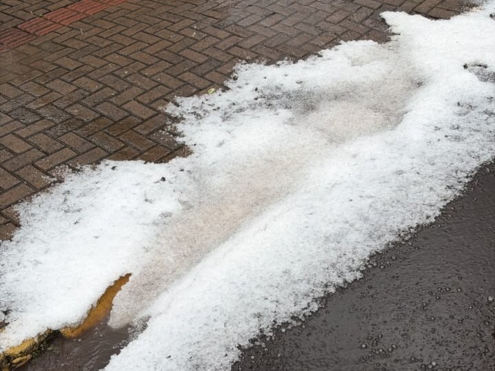 Chuva com granizo causa transtornos em Arapongas