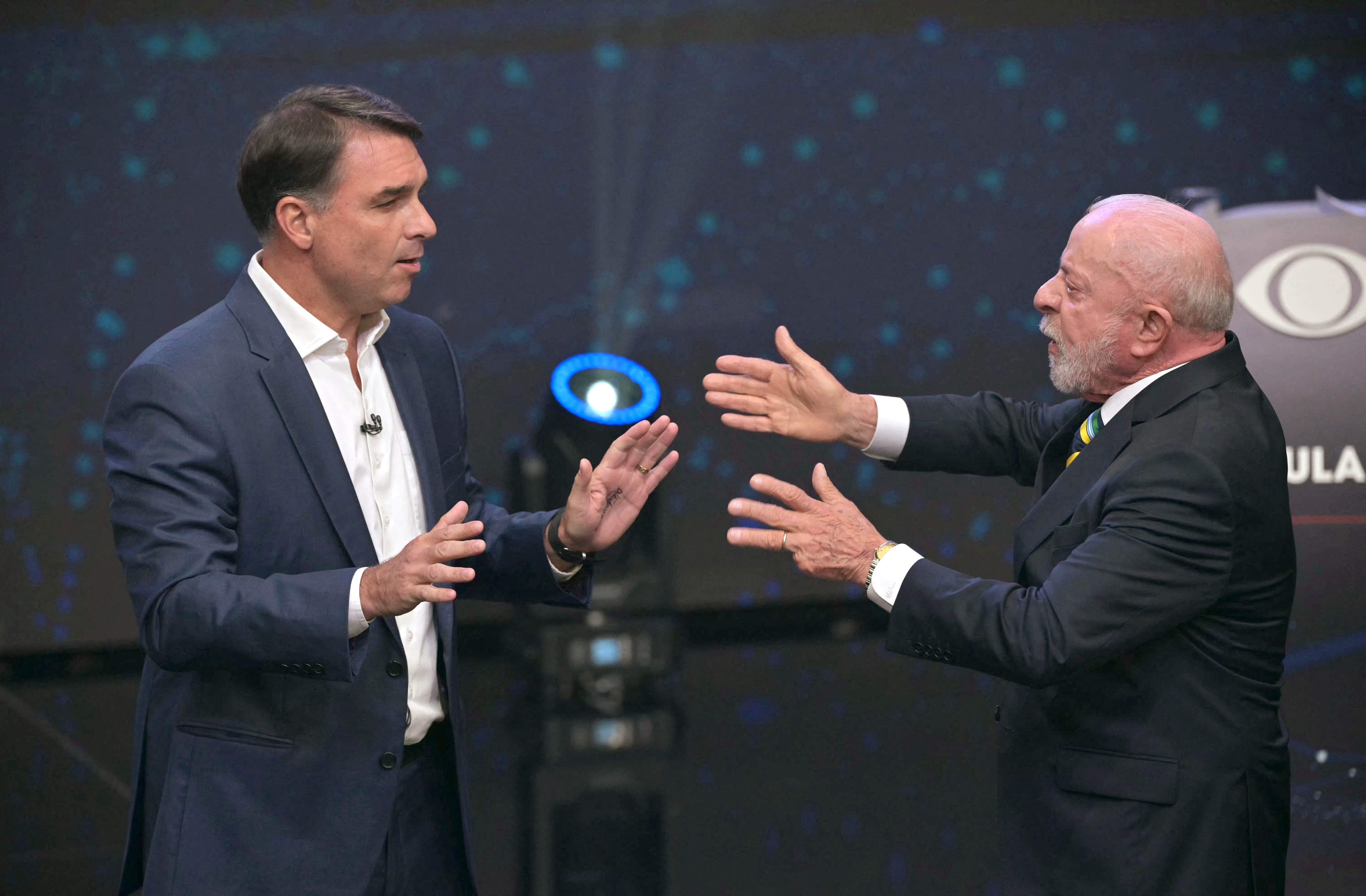 Debate entre Lula e Flávio tem ataques e poucas propostas