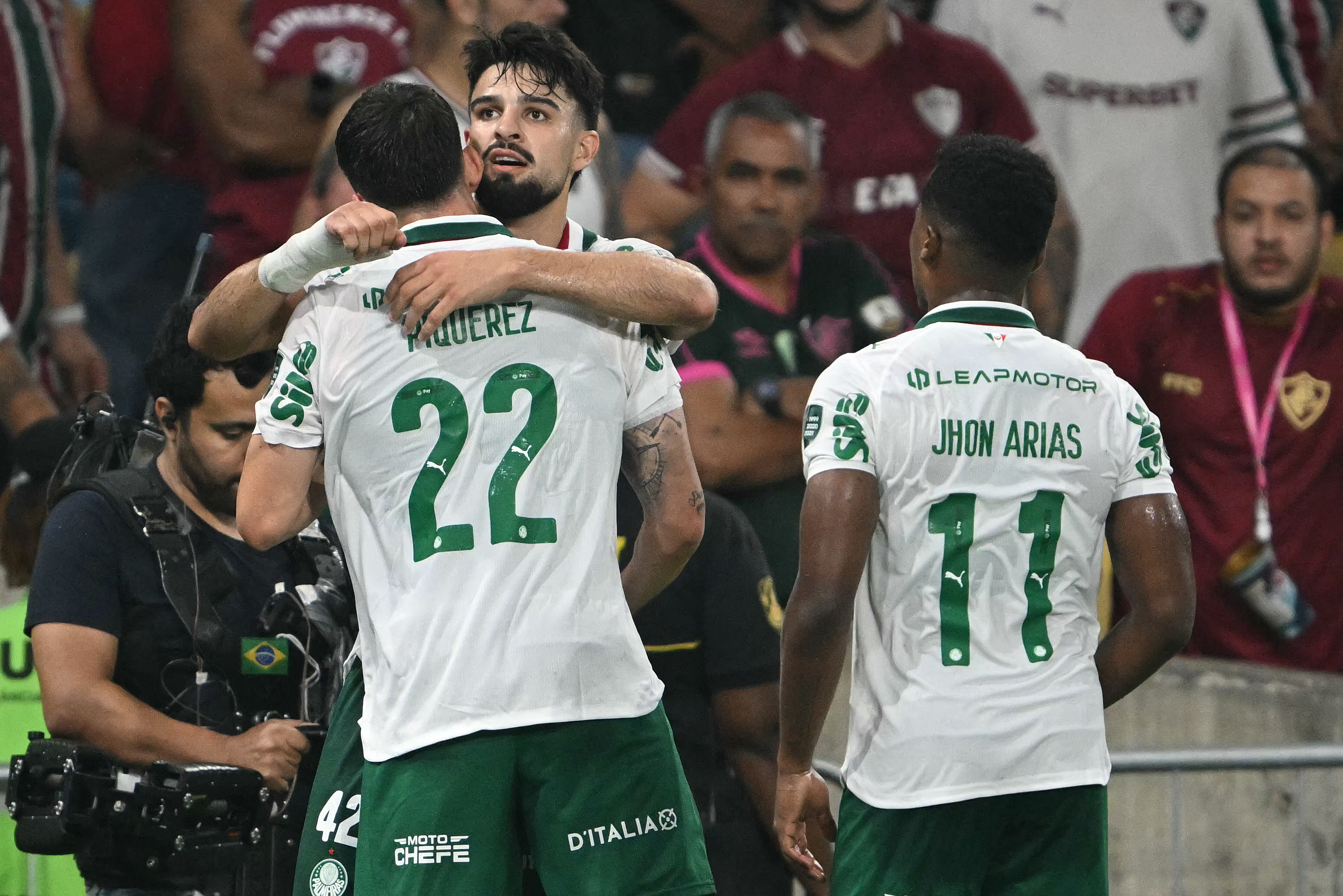 Palmeiras vence Fluminense na ida das semifinais da Libertadores