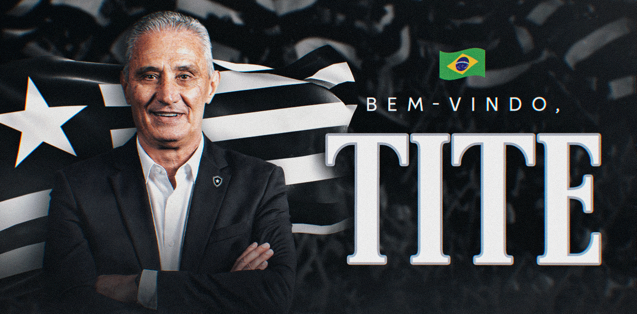 Tite é o novo técnico do Botafogo até dezembro de 2028