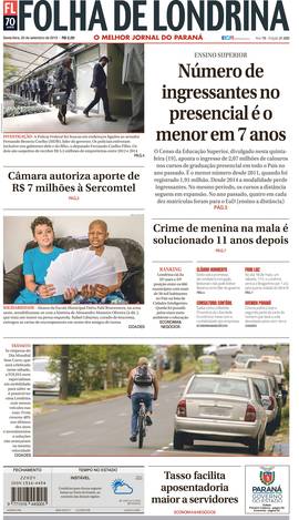 Edição Digital da Folha de Londrina