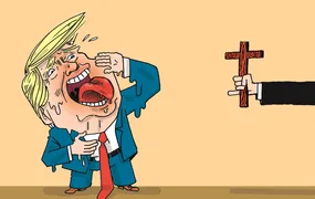 Inverno no Brasil e Trump aponta o rabo