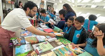 Alunos da rede municipal na Semana Literária do Sesc