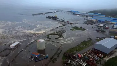 Imagem ilustrativa da imagem Alertas de tsunami são emitidos no Pacífico após terremoto na Rússia