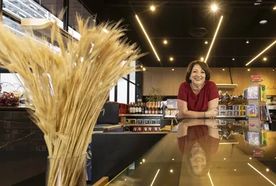 Elieth Hodas, proprietária da Panetteria Palhano