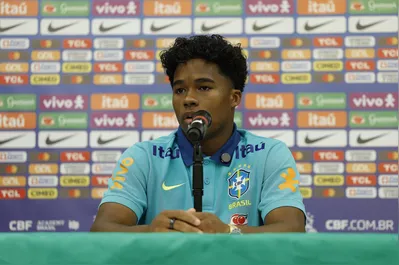 Imagem ilustrativa da imagem Lesão tira Endrick da convocação da seleção brasileira