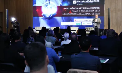 Nicolás Mejía, superintendente do Grupo Folha de Londrina:  "Hoje, nos reunimos para discutir temas que atravessam fronteiras"