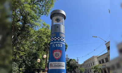 Imagem ilustrativa da imagem Londrina deve ter totens com reconhecimento facial e de placas