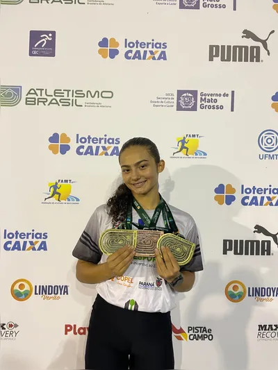 Nicole Herdy Faria: meio-fundista destaque da equipe no Brasileiro Sub-18