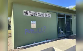 Área de lazer de Cambé é pichada uma semana após inauguração