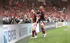 Flamengo vence o Palmeiras e embola o Brasileirão