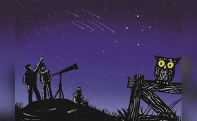 Londrinenses saem à noite para 'caçar meteoros'