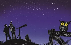 Londrinenses saem à noite para 'caçar meteoros'