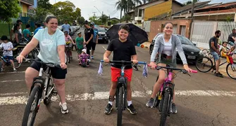 Passeio ciclístico integra aprendizado e espírito comunitário