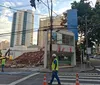 Demolição do prédio da antiga Cipasa chega à etapa final