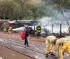 Incêndio destrói barracos em ocupação indígena em Londrina