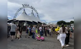 Na ExpoLondrina, famílias aproveitam domingo no parque