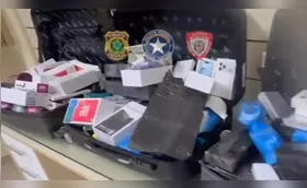 Passageiros com anabolizantes e eletrônicos são presos